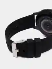 Черный мужские смарт часы, наручные Smart Watch, круглые 4 см, фитнес браслет