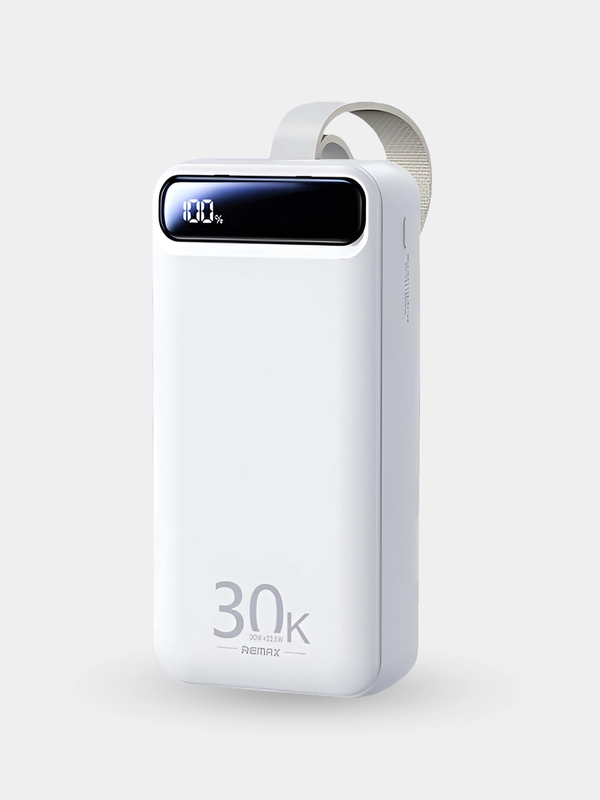 Внешний аккумулятор Remax RPP-522 QC22.5W + PD20W, 30000 mah