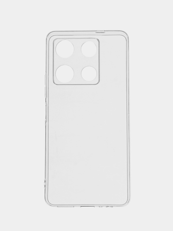 Чехол Infinix Note 30 Pro / Инфиникс Нот 30 Про, прозрачный, силиконовый