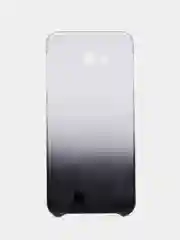Черный глянцевый чехол для Samsung J4 Plus,J4+