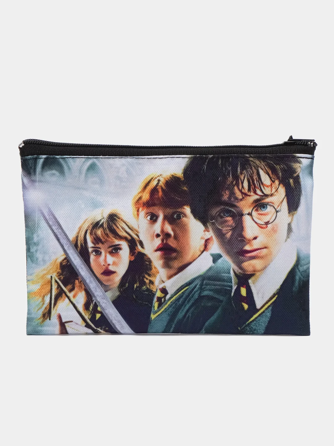 Бежевый пенал Гарри Поттер, Harry Potter, на молнии
