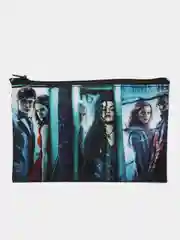 Зеленый пенал Гарри Поттер, Harry Potter, на молнии