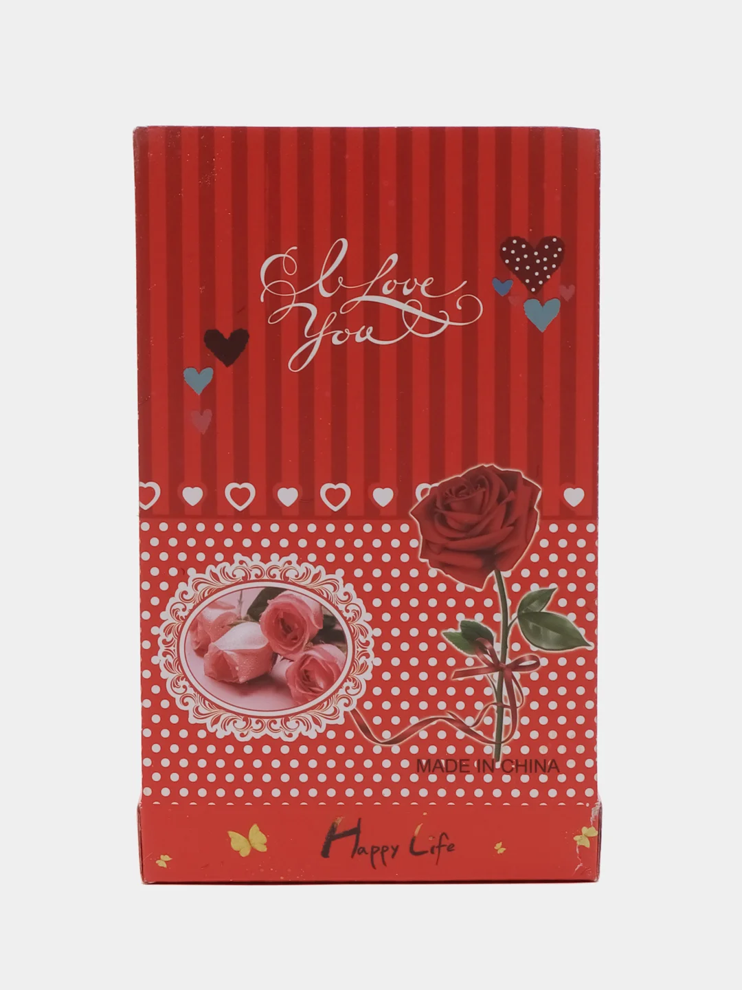 Голубой сувенирное панно подарок на 8 марта I love you