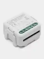 Белый умное реле Zigbee 2 линии ( 2 клавиши / без нуля)