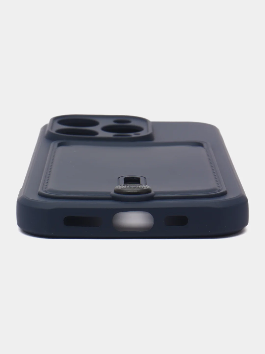 Синий чехол для Apple iPhone 15 Pro / 15 Pro Max  (Айфон 15 про, 15 про макс)