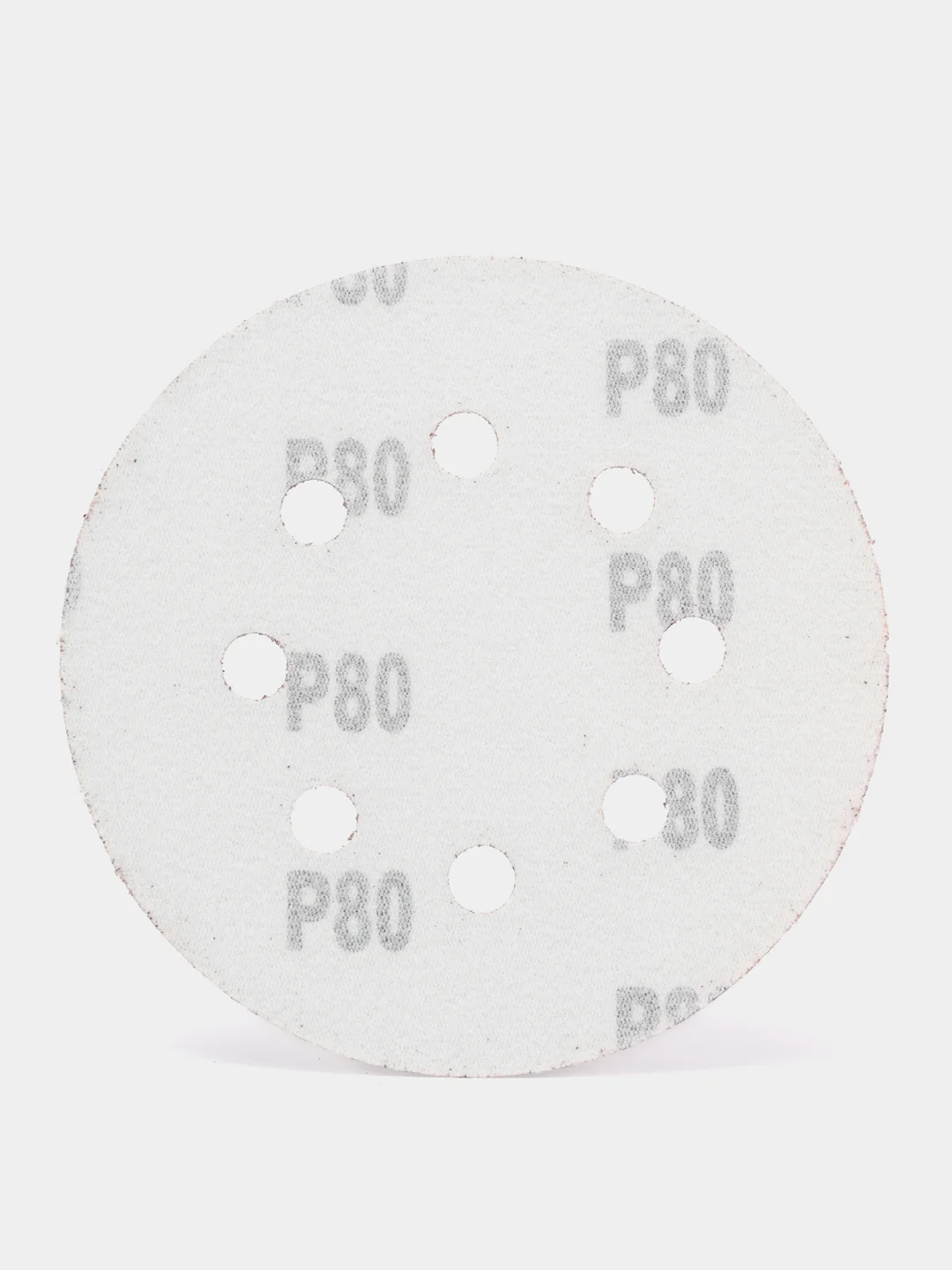Шлифовальный круг на липучке набор 10 штук P80 125mm
