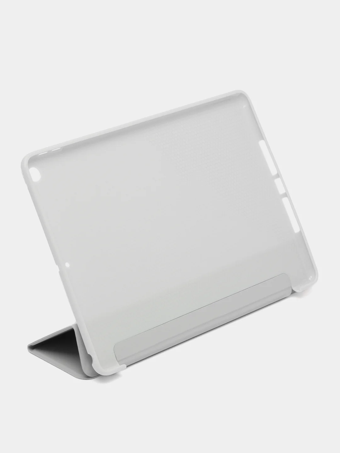 Бежевый чехол-книжка для планшета Apple iPad 10.2 7/8/9 поколения 2019/2020/2021 силикон КАРТОФАН
