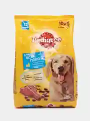 Сухой корм для собак всех пород Pedigree с говядиной, 600 г