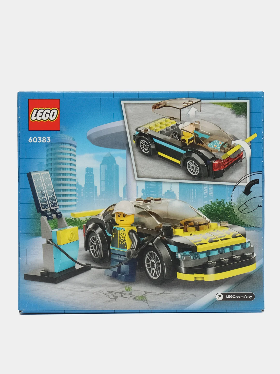 Конструктор LEGO City, 60383, "Электрический спорткар"