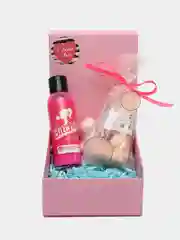 Голубой подарочный набор для девушки, 18+