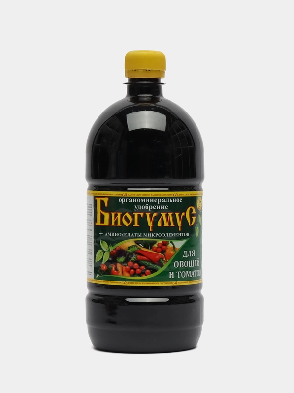 Удобрение Сила жизни ""Биогумус"" для овощей, 1 л (концентрат) "