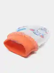 Коралловый рукавички-антицарапки для новорожденных мальчиков, девочек/швы наружу