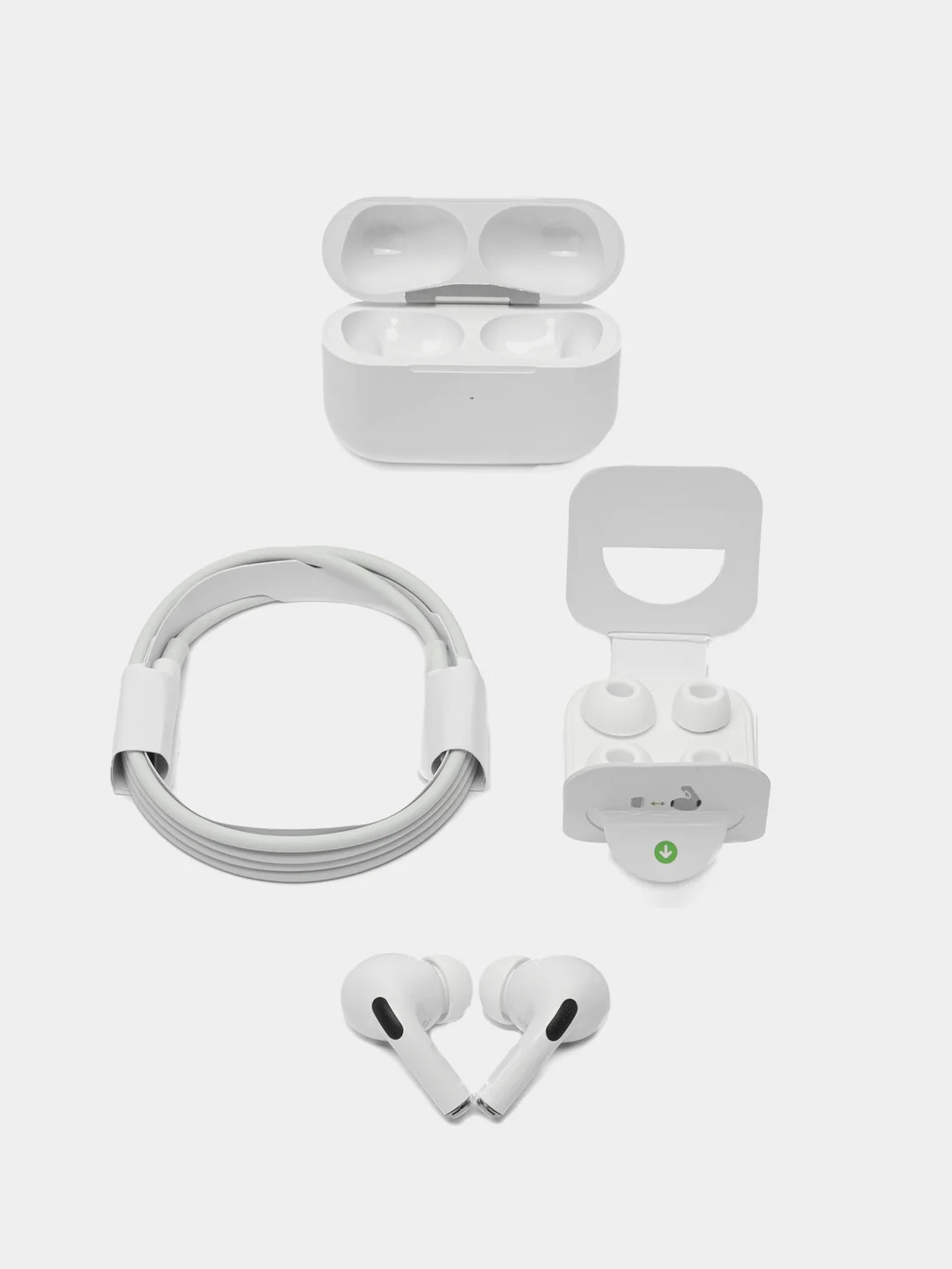 Беспроводные наушники Pods Pro Premium с шумоподавлением и анимацией