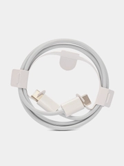 Кабель для IPhone 15/15pro/15pro max/15plus Type-C, 1м, белый