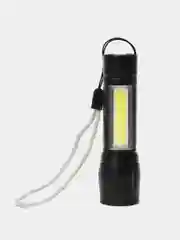 Светодиодный фонарь, карманный, с боковым освещением, USB зарядка в кейсе