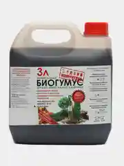 Комплексное органоминеральное удобрение Биогумус (концентрат) 3л (бутыль)