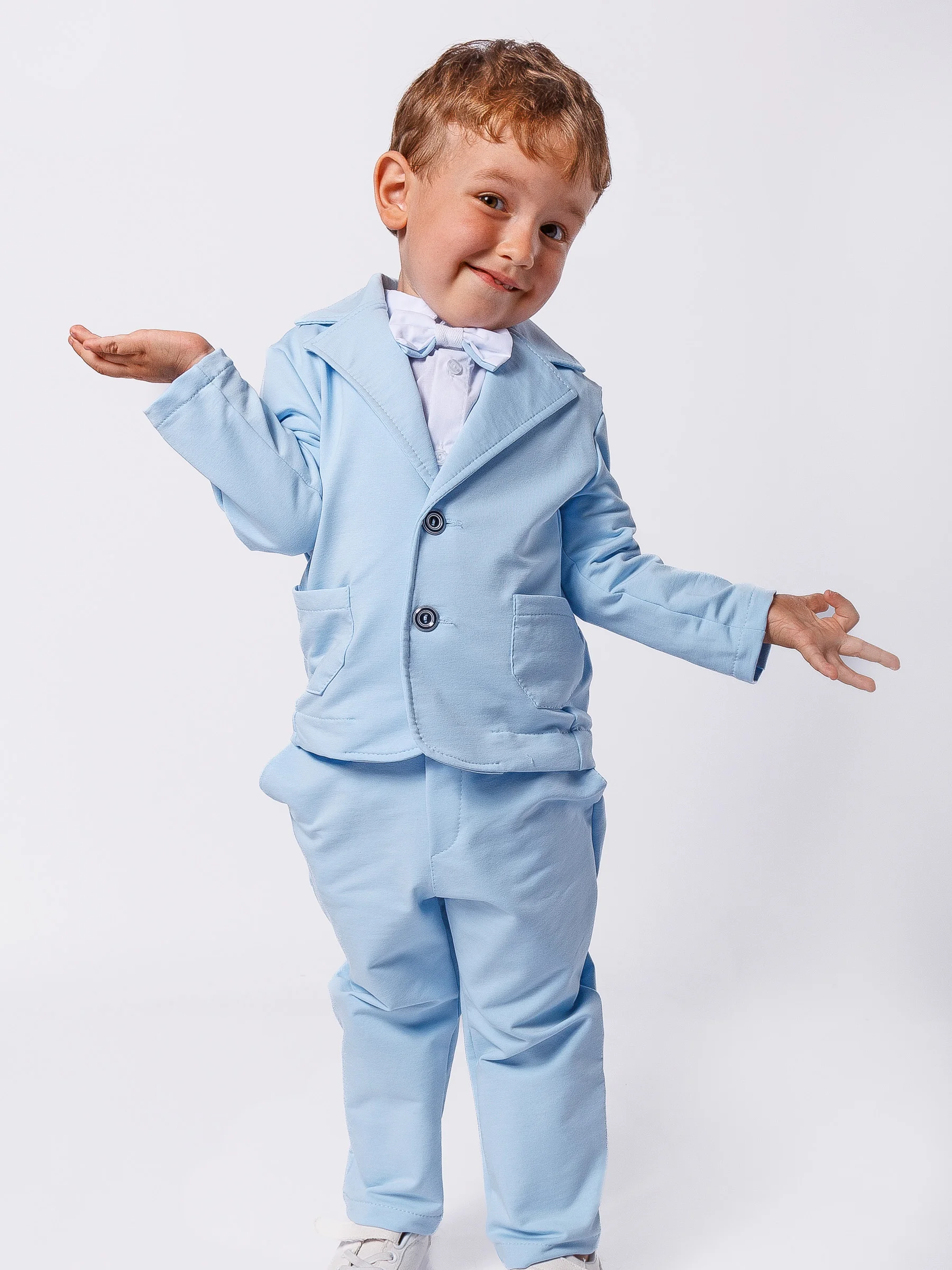 Классический костюм детский CHADOLLS, нежно-голубой тон