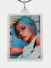 Алый брелок кпоп Стрей Кидс, Stray Kids, K-pop, lpop, skzoo,айдол, акриловый, брелок на ключи