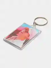 Белый брелок кпоп Стрей Кидс, Stray Kids, K-pop, lpop, skzoo,айдол, акриловый, брелок на ключи
