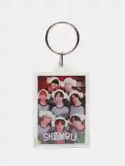 Зеленый брелок кпоп Стрей Кидс, Stray Kids, K-pop, lpop, skzoo,айдол, акриловый, брелок на ключи