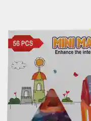 Магнитный  развивающий конструктор для детей 56 штук 3+