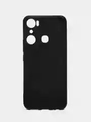 Угольный чехол черный Infinix Hot 20i, Hot 12Play, Zero 30 / Инфиникс Хот 20ай Хот 12 Плэй, Зеро 30