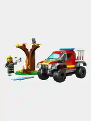 Конструктор LEGO City, 60393, "Спасательный пожарный внедорожник"