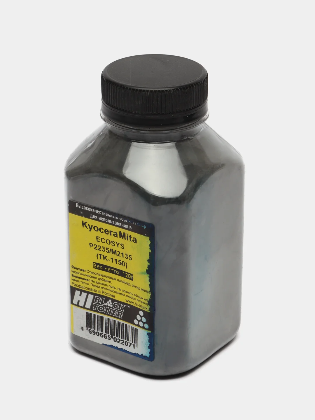 Тонер KYOCERA (TK-1150) P2235/M2135, Bk, 120 г, Hi-Black