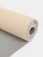 Коврик спортивный для йоги и фитнеса, бежевый