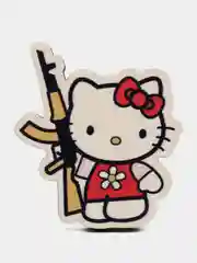 Значок Kitti с автоматом