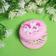Конфетный расческа массажная детская складная "Барбариска", с зеркалом,разноцветные зубчики,d-7см