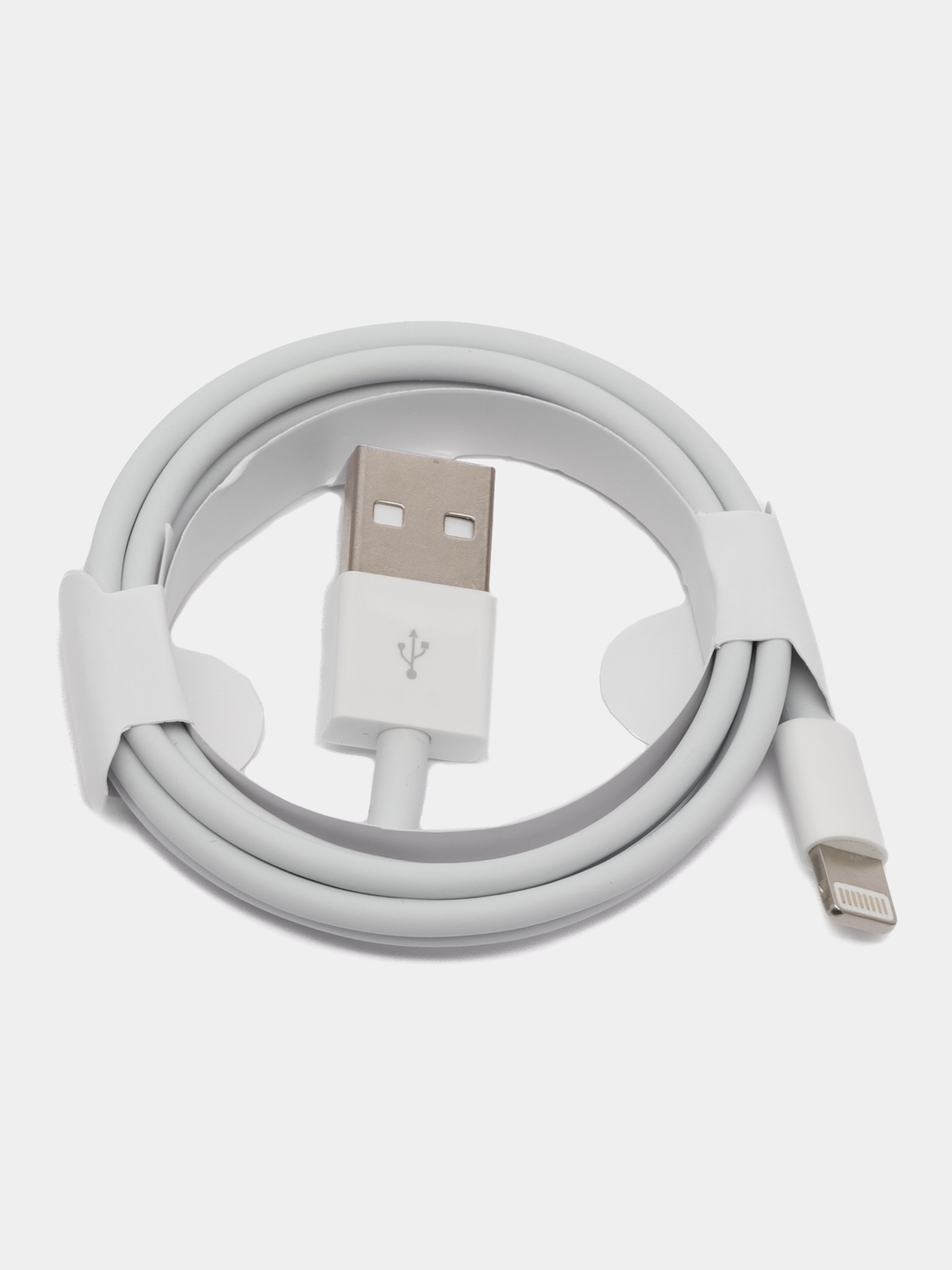 Зарядный кабель для iPhone, USB - Lightning, 1м и 2м купить по цене 299 ₽ в  интернет-магазине Магнит Маркет