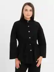 Черный костюм женский с брюками