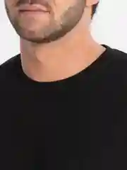 Черный футболка мужская