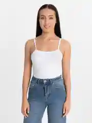 Белый майка женская