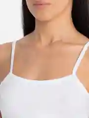 Белый майка женская