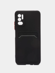 Чехол для Xiaomi Poco M3 Pro / Note 10T / Поко М3 Про / Нот 10Т, с карманом для карт