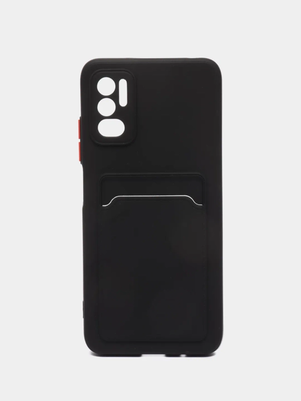 Чехол для Xiaomi Poco M3 Pro / Note 10T / Поко М3 Про / Нот 10Т, с карманом для карт