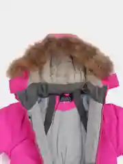 Лавандовый детский зимний комбинезон для девочек
