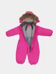Лавандовый детский зимний комбинезон для девочек