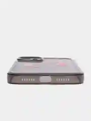 Бордовый чехол для iPhone 7/8 Plus/X/XS/XR/11/12/13/14 Pro Max/15 Pro, айфон про макс, прозрачный