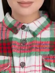Вишнёвый рубашка  женская