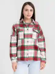 Вишнёвый рубашка  женская