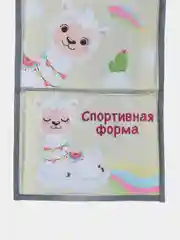 Кармашек в шкафчик для детского сада подвесной с карманами органайзер для хранения