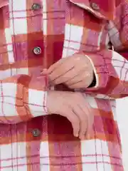 Алый рубашка  женская