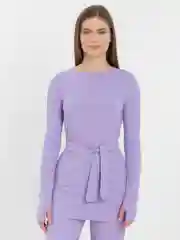 Лавандовый костюм женский, лапша