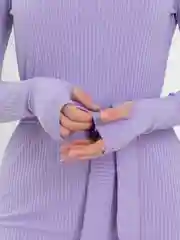 Лавандовый костюм женский, лапша