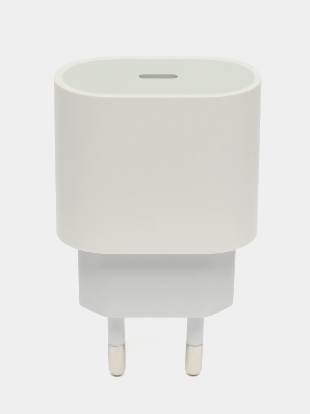 Белый зарядный блок-адаптер 20W для iPhone и Android, быстрая зарядка