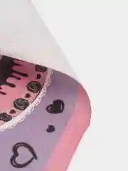 Салфетки бумажные трехслойные Kuromi Любимая вишенка 33*33 см, 20 шт