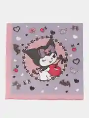 Салфетки бумажные трехслойные Kuromi Любимая вишенка 33*33 см, 20 шт